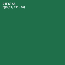 #1F6F4A - Green Pea Color Image