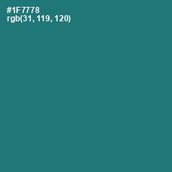 #1F7778 - Elm Color Image