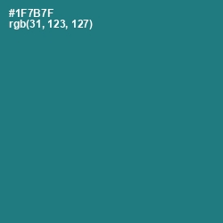 #1F7B7F - Elm Color Image