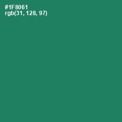 #1F8061 - Elf Green Color Image