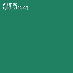 #1F8162 - Elf Green Color Image