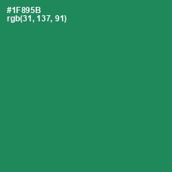 #1F895B - Eucalyptus Color Image