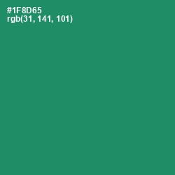 #1F8D65 - Elf Green Color Image