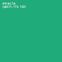 #1FAC7A - Jade Color Image