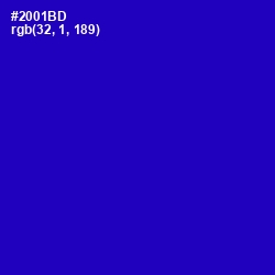 #2001BD - Ultramarine Color Image