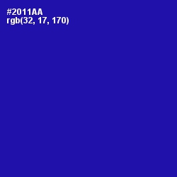 #2011AA - Ultramarine Color Image