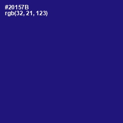#20157B - Deep Blue Color Image