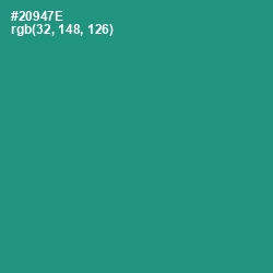 #20947E - Elf Green Color Image