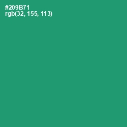 #209B71 - Eucalyptus Color Image