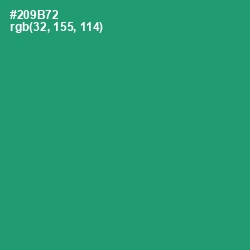 #209B72 - Eucalyptus Color Image