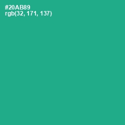 #20AB89 - Jungle Green Color Image
