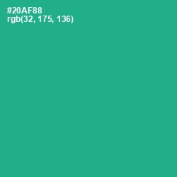 #20AF88 - Jungle Green Color Image