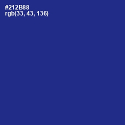 #212B88 - Jacksons Purple Color Image