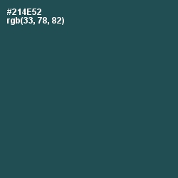 #214E52 - Blue Dianne Color Image