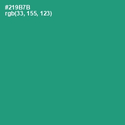 #219B7B - Elf Green Color Image