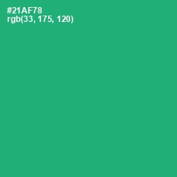 #21AF78 - Jade Color Image