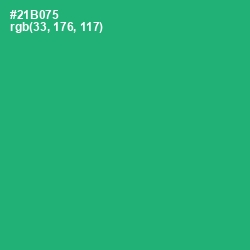 #21B075 - Jade Color Image