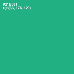 #21B081 - Jungle Green Color Image