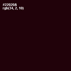 #22020A - Sepia Black Color Image