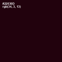#22030D - Sepia Black Color Image