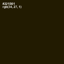 #221B01 - Cannon Black Color Image