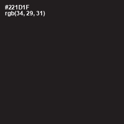 #221D1F - Oil Color Image