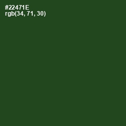 #22471E - Green House Color Image