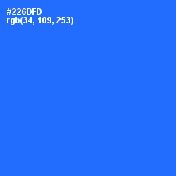 #226DFD - Blue Ribbon Color Image
