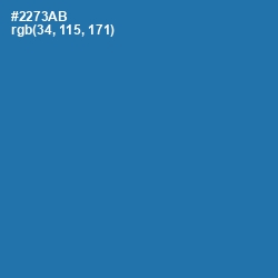 #2273AB - Astral Color Image