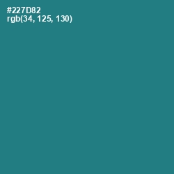 #227D82 - Paradiso Color Image
