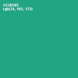 #22A585 - Jungle Green Color Image