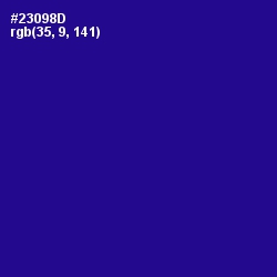 #23098D - Blue Gem Color Image
