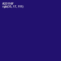 #23116F - Deep Blue Color Image