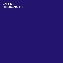 #231470 - Deep Blue Color Image