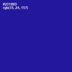 #23189D - Blue Gem Color Image