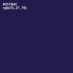 #231B4C - Port Gore Color Image