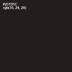 #231D1C - Oil Color Image