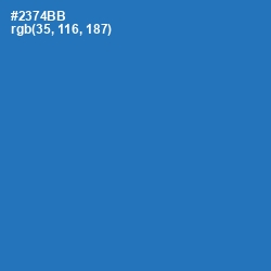 #2374BB - Astral Color Image