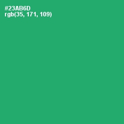 #23AB6D - Jade Color Image