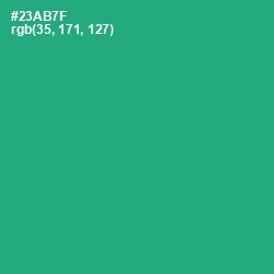 #23AB7F - Jade Color Image