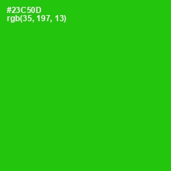 #23C50D - Harlequin Color Image