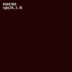 #240300 - Sepia Black Color Image