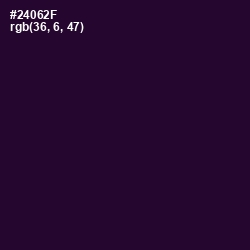 #24062F - Jacaranda Color Image