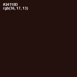 #24110D - Coffee Bean Color Image