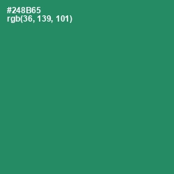 #248B65 - Eucalyptus Color Image
