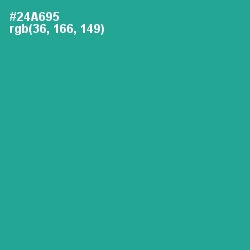#24A695 - Jungle Green Color Image