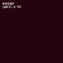 #25040F - Sepia Black Color Image