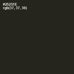 #25251E - Log Cabin Color Image