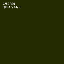 #252B00 - Onion Color Image