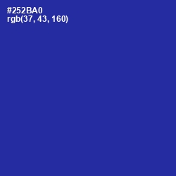 #252BA0 - Governor Bay Color Image